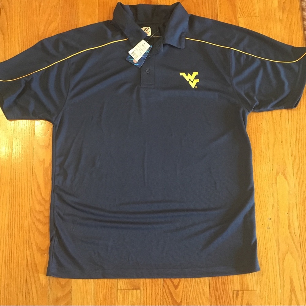 West Virginia polo shirt size Medium